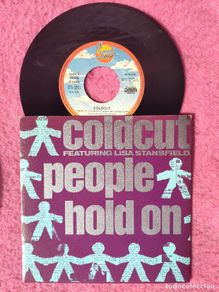 Discos de vinil: SINGLE LISA STANFIELD - People hold on / Yes, yes, yes - CCUT 5 - SPAIN press PROMO (NM/VG++)